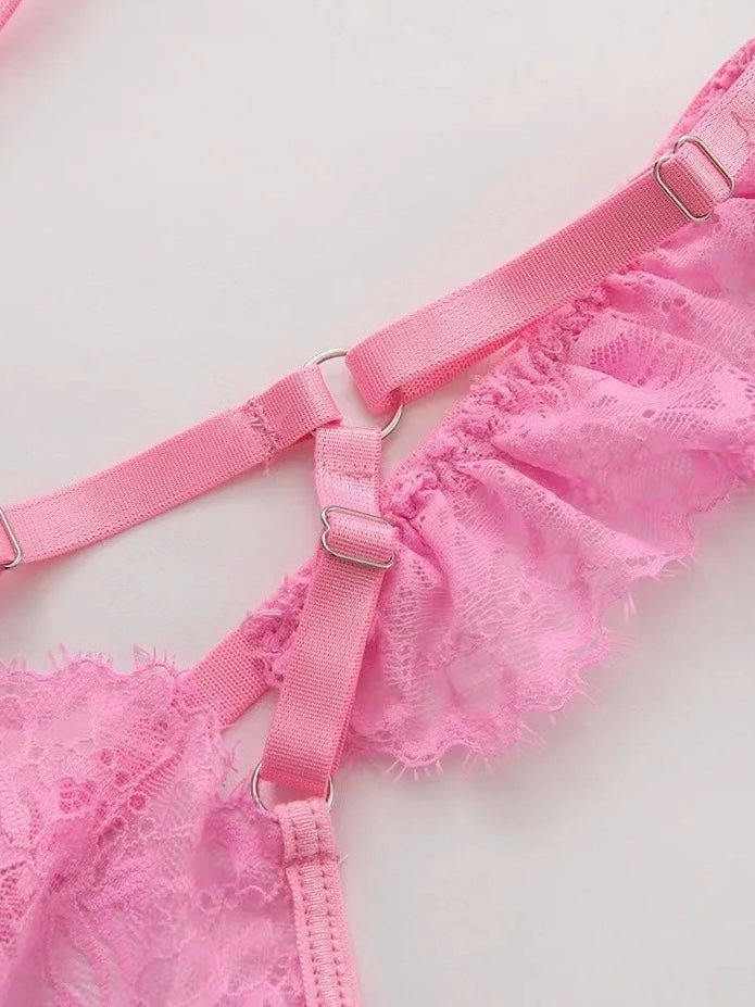 Lumiere 18 Riley Pink Lingerie Set