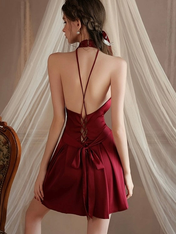 Lumiere 18 Bella Deep V Seductive Dress