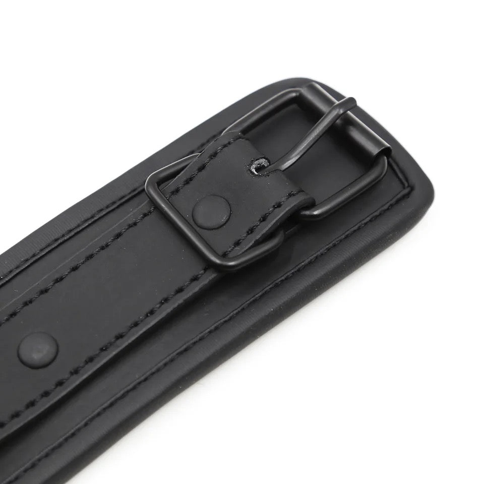 sexy lingerie accessories black leather choker